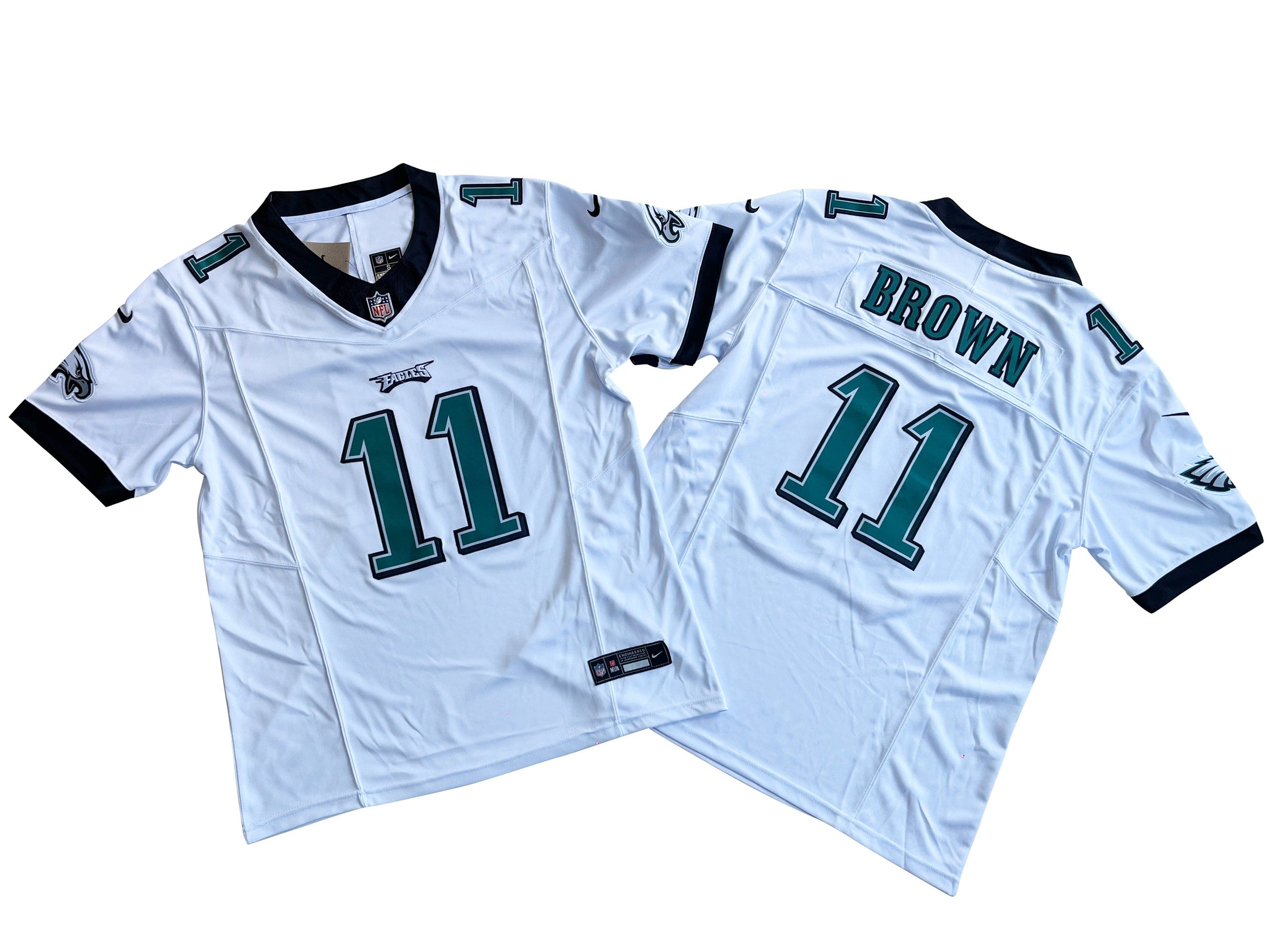 Philadelphia Eagles 11# A.J. Brown  Vapor F.U.S.E. Limited Jersey