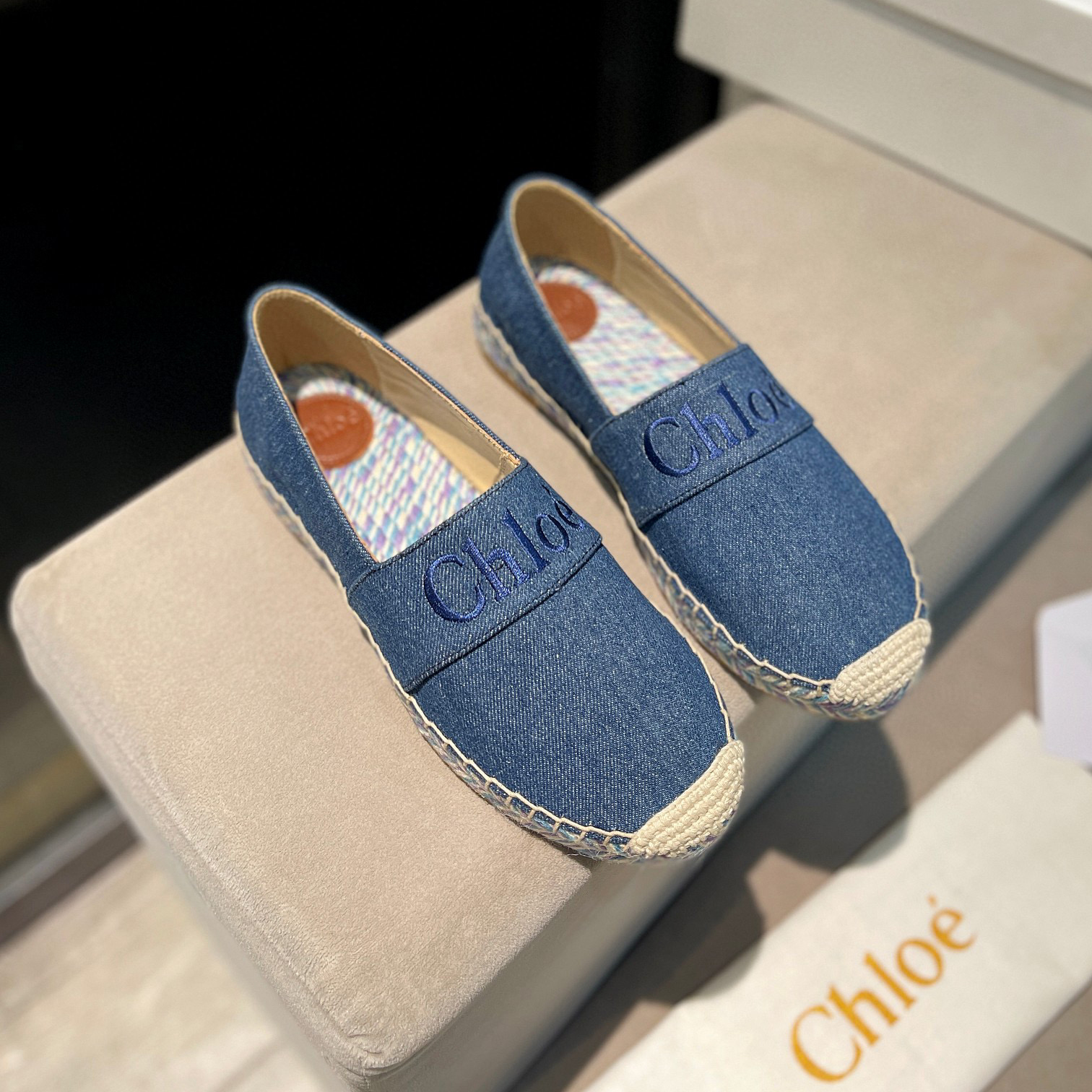 Chloe Cotton Cloth Women's Casual Shoes Shoes Sandal (Replica)