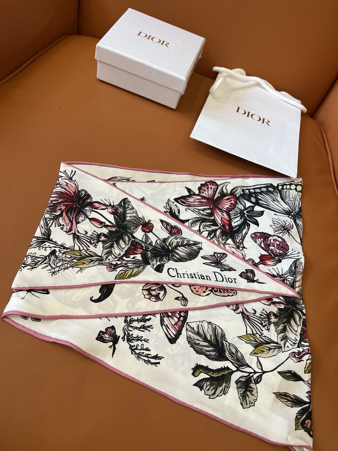 TOP Christian Dior Silk Scarf 35x110cm -3 Colors