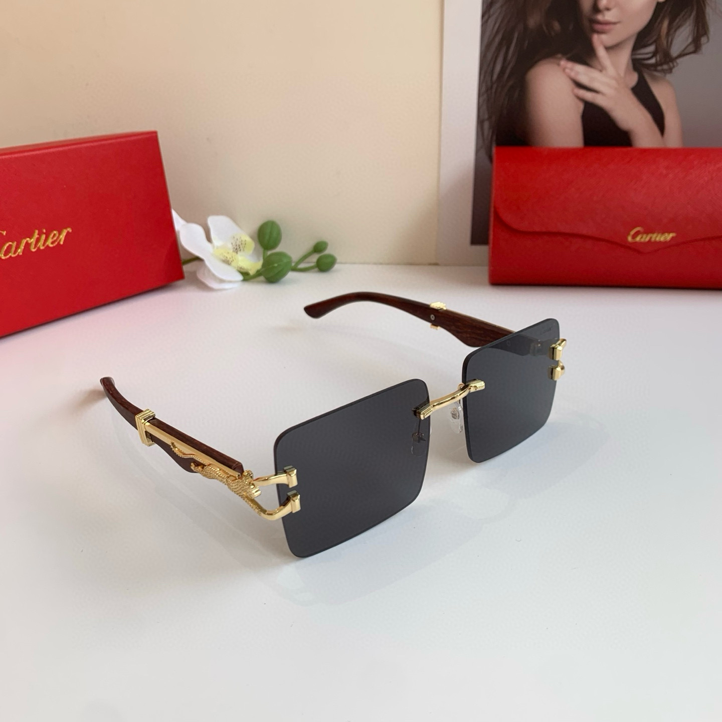 TOP Cartier Sunglasses - 3 Colors