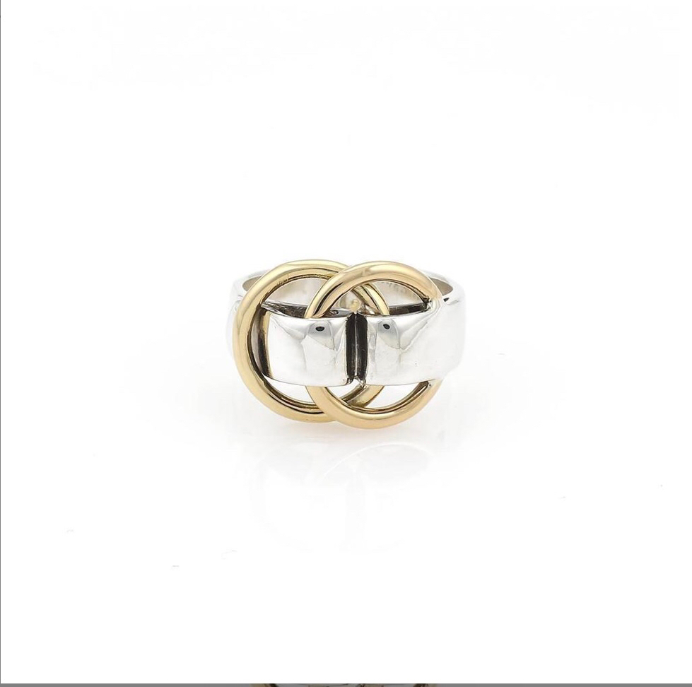 TOP HERMES Ring - Sliver