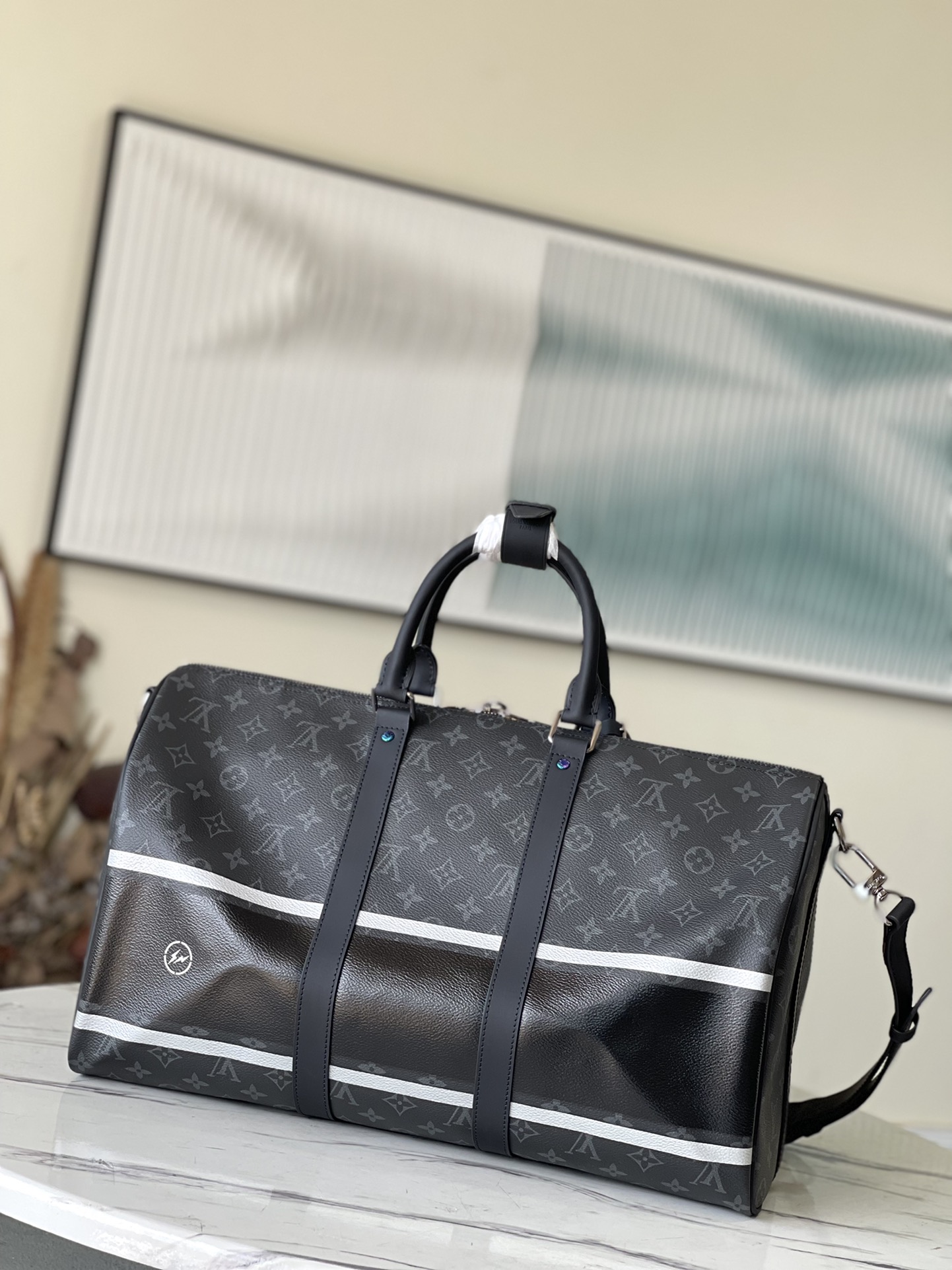 TOP Louis Vuitton LV Keepall 45 Travel Bag  45X27X20cm - Black