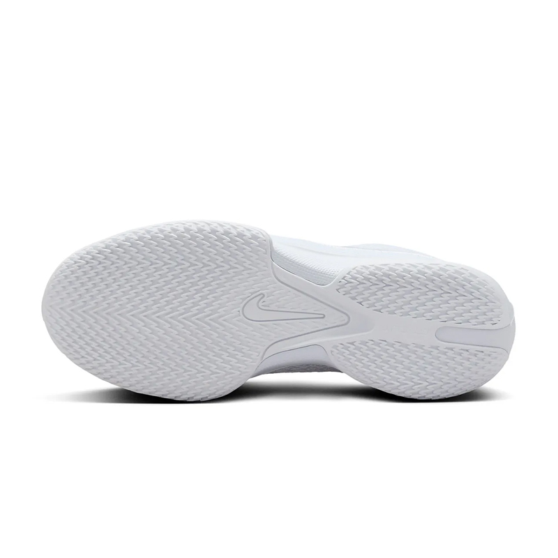 Nike Air Zoom GT Cut Academy Triple White Basketball Shoes For Men