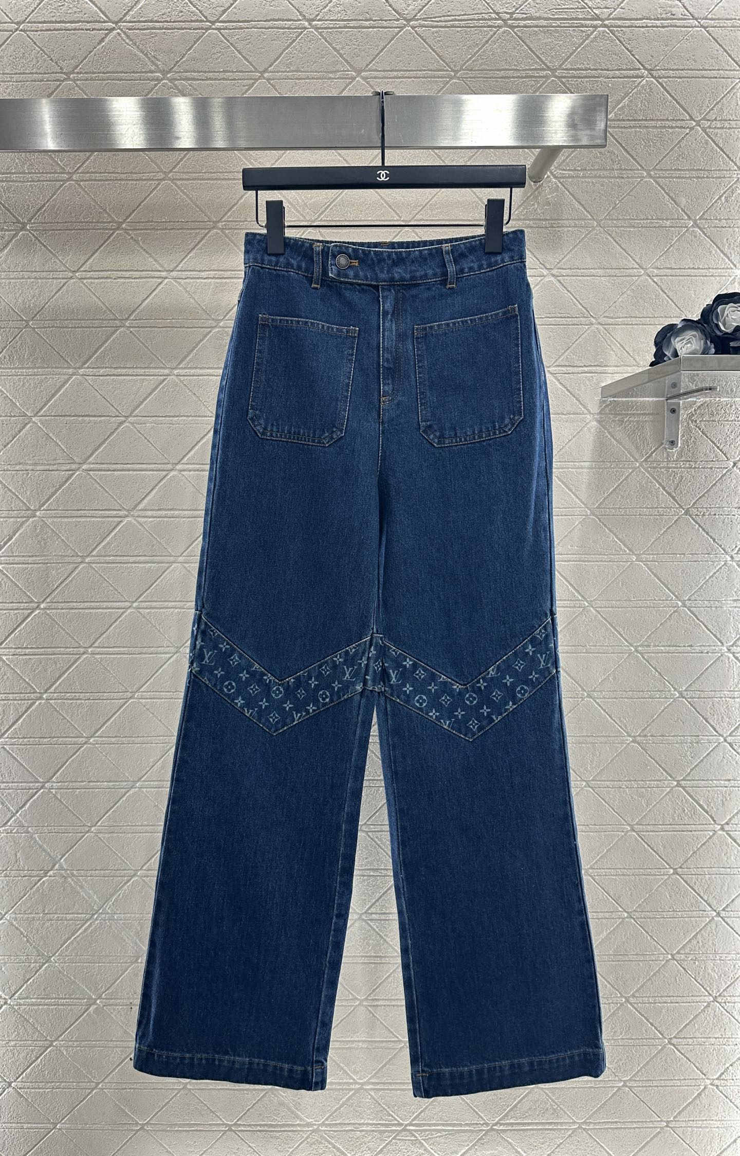 TOP Louis Vuitton LV Pants - Blue