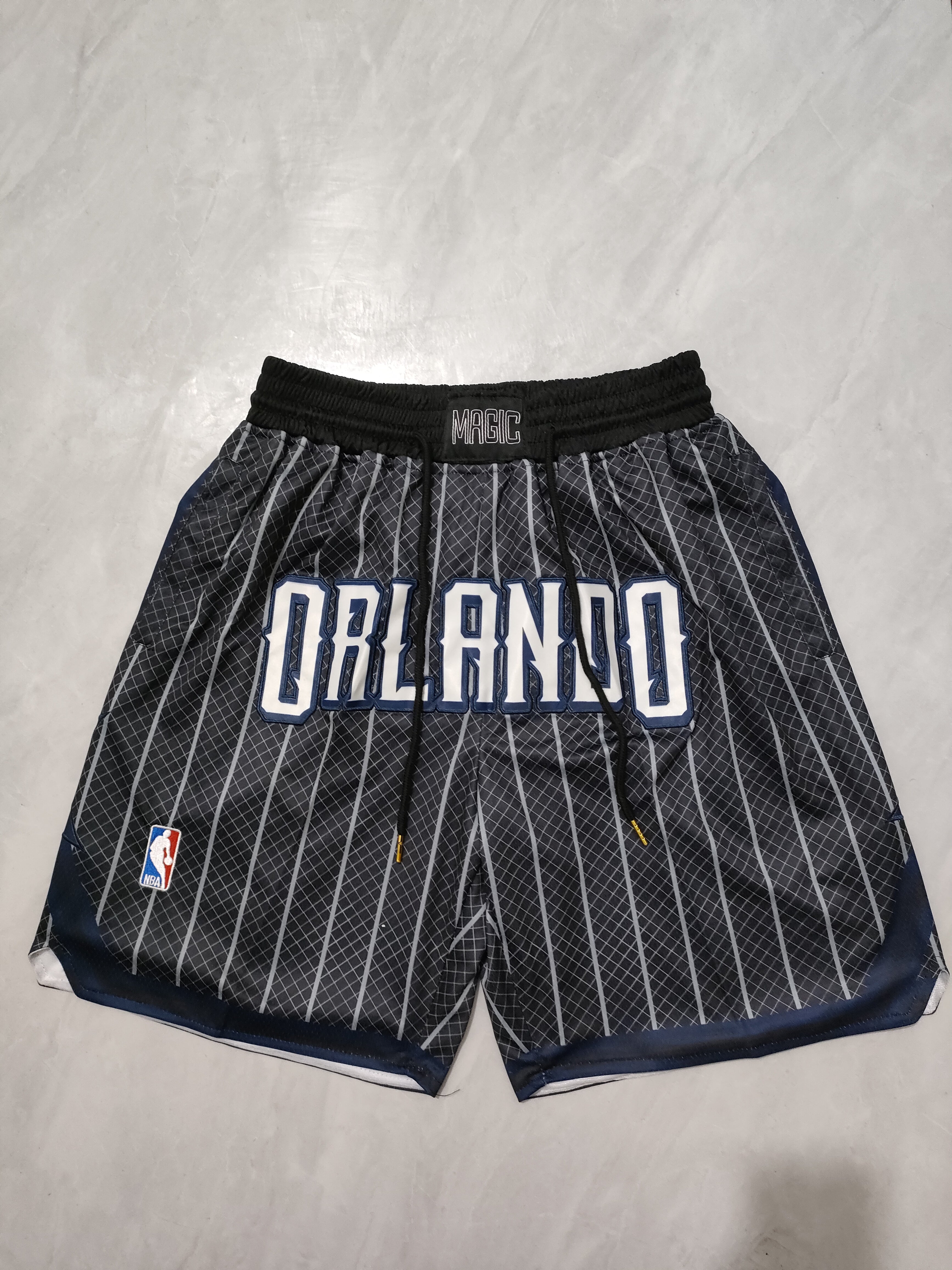 Orlando Magic Black Stripe Pocket Pants