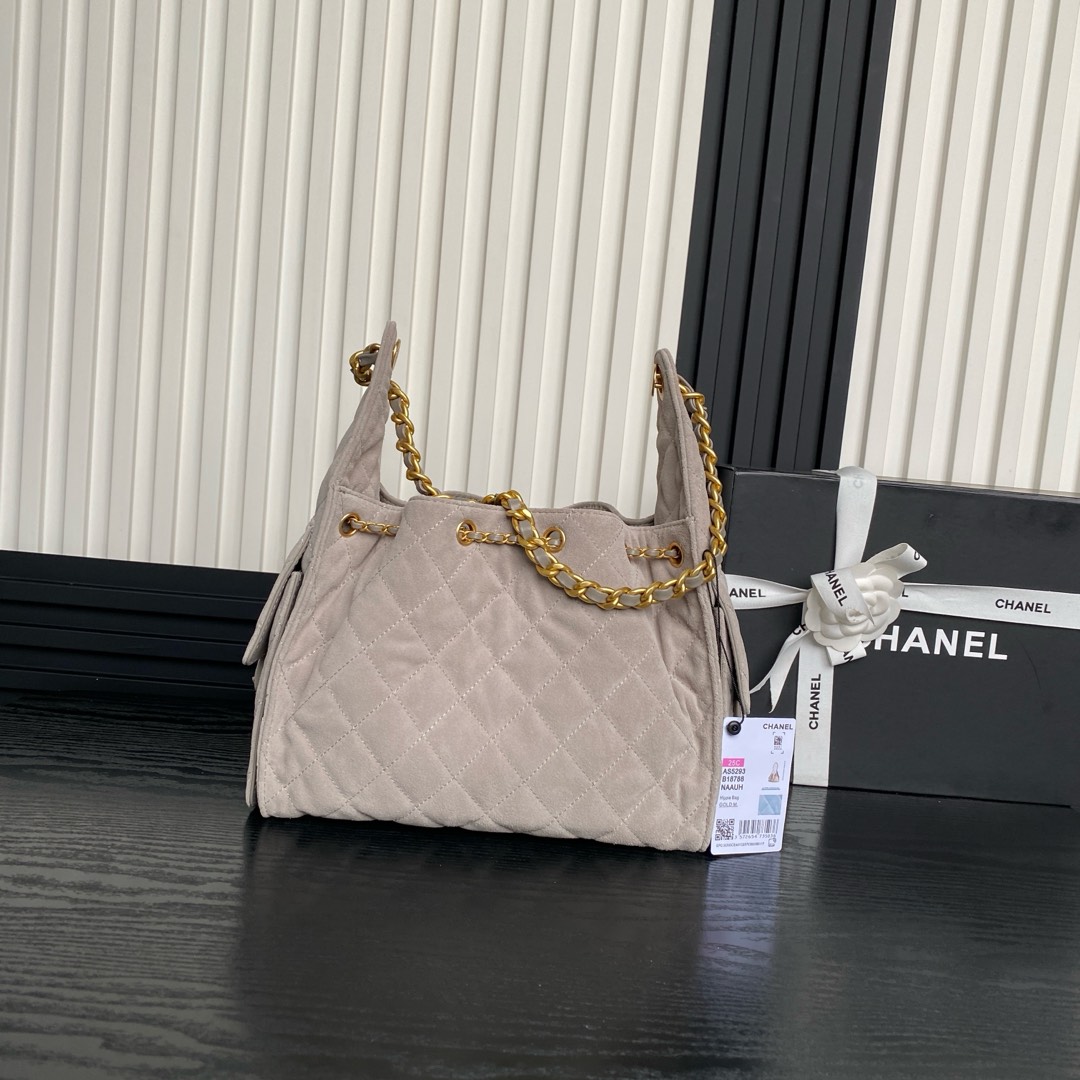 TOP CHANEL Hobo Shopping Bag 26x30x14cm/30x15x40cm - 3 Color