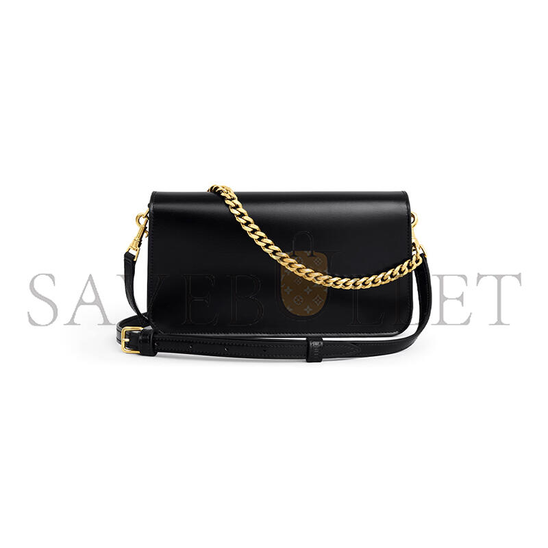 CELINE MULTIPOCHETTE IN SHINY CALFSKIN 10L973GCH.38NO (20.5*11*4cm)