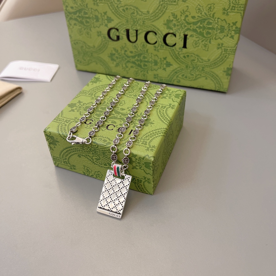 TOP GUCCI GG Necklace - 2 Color