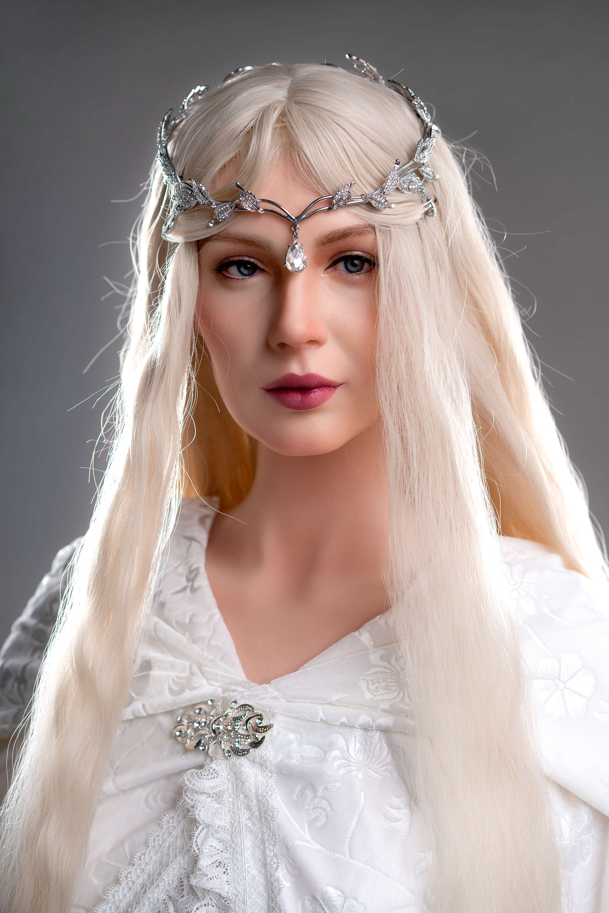 175cm/5ft9 E-Cup Big Tits Real Silicone Sex Doll - GE78_1 Fair