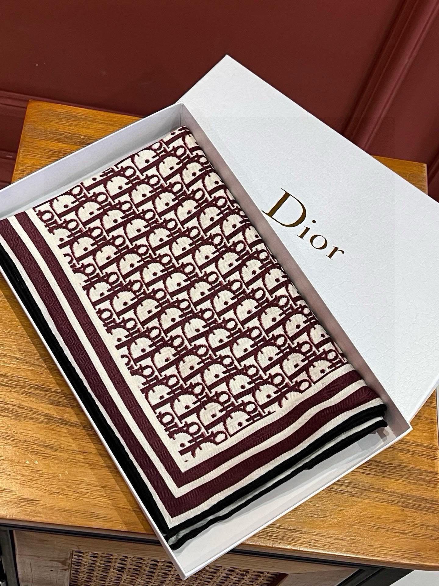 TOP Christian Dior Cashmere Scarf 65x180cm -2 Colors