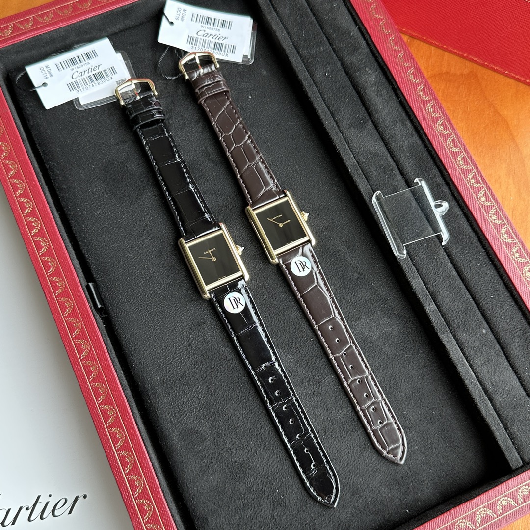 TOP Cartier Tank Must Watch 33.7mm*25.5mm - 2 Colors