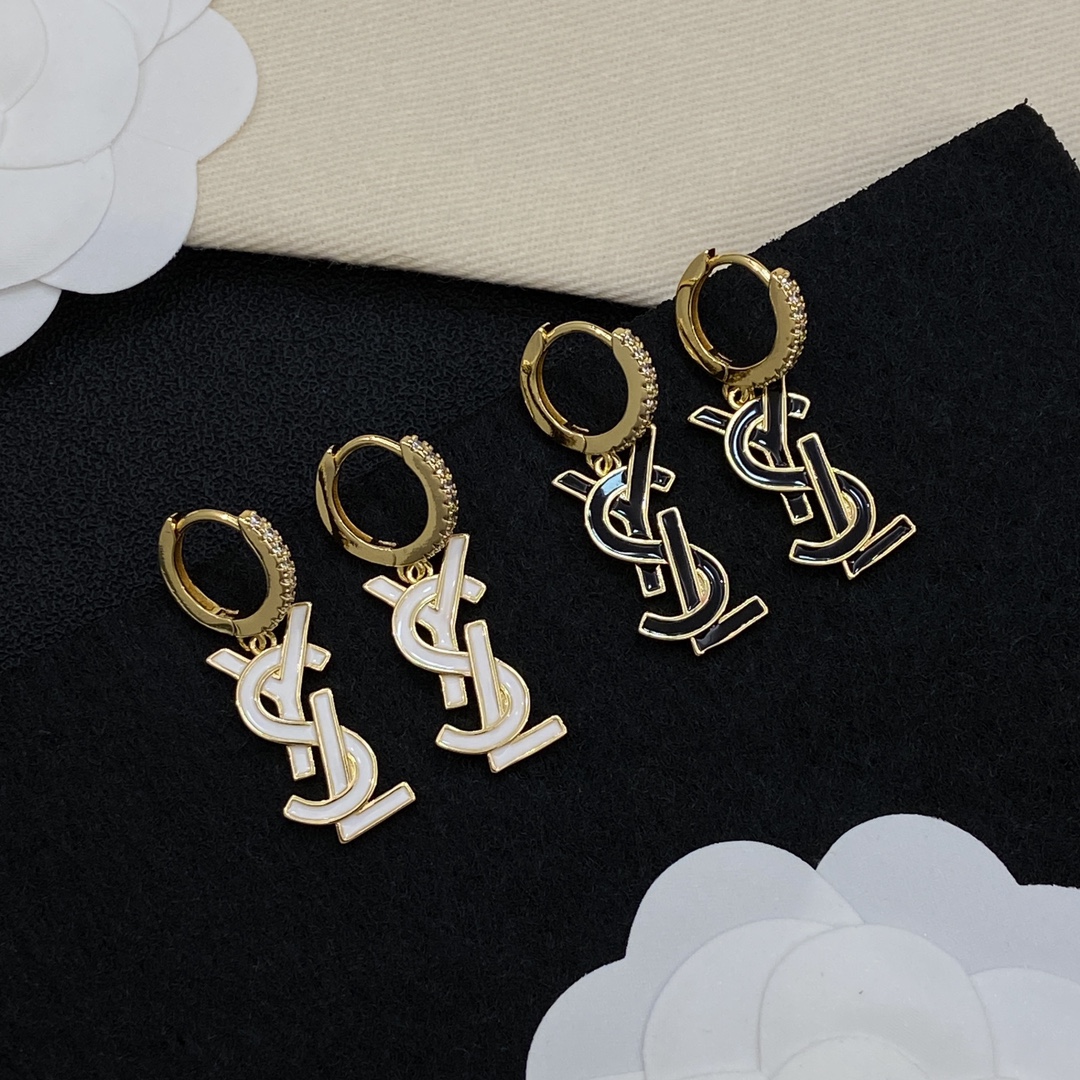 TOP Yves Saint Laurent YSL Earrings - 2 Colors
