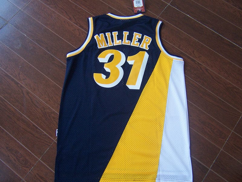 Reggie Miller Indiana Pacers Throwback Jersey
