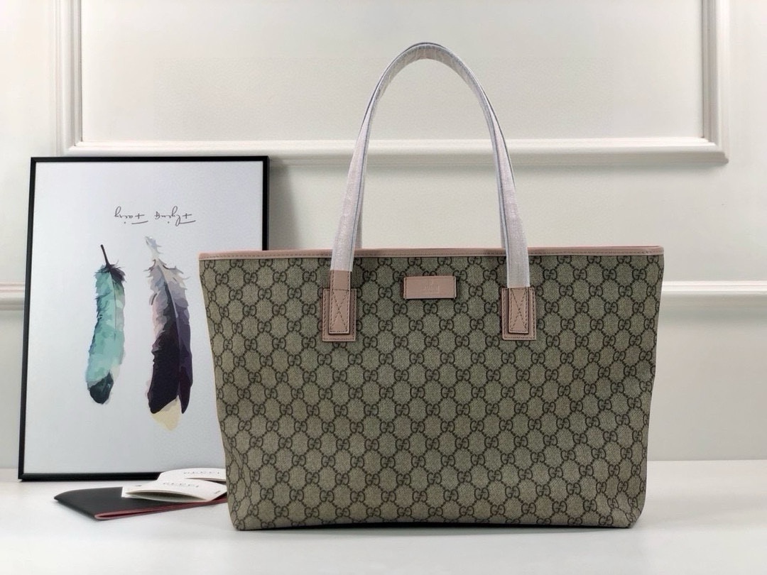 TOP GUCCI Portable Tote Bag 38x28x14cm