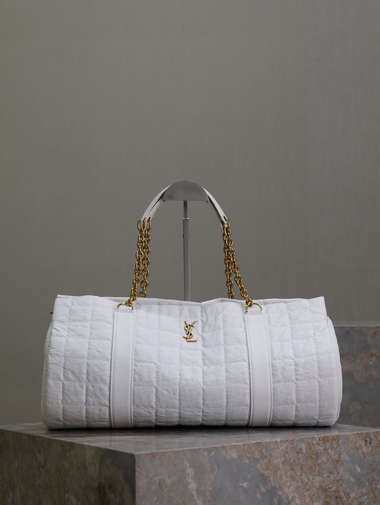 TOP Yves Saint Laurent YSL Gloria Travel YSL Duffel Bag in Quilted Nylon  42×18×18cm - 2 Color