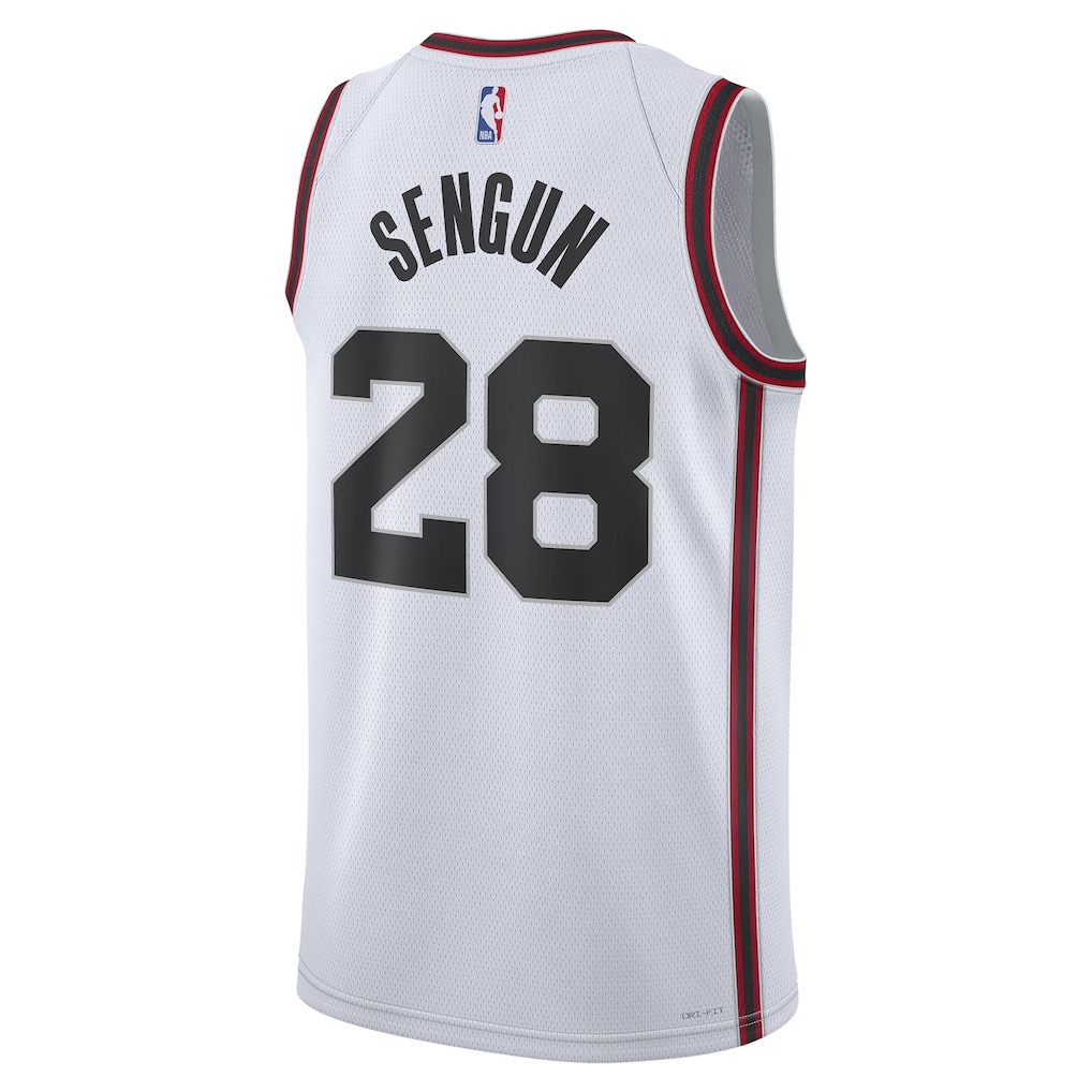 Unisex Houston Rockets Alperen Sengun White 2024/25 Swingman  Jersey - City Edition
