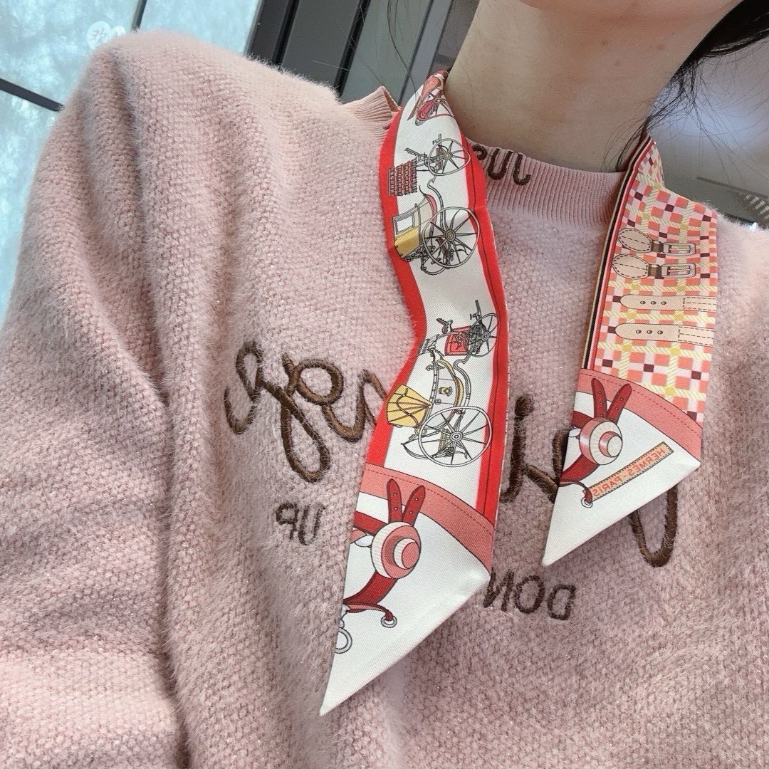 TOP HERMES Twilly Scarf 90 x 6 cm - 6 Colours