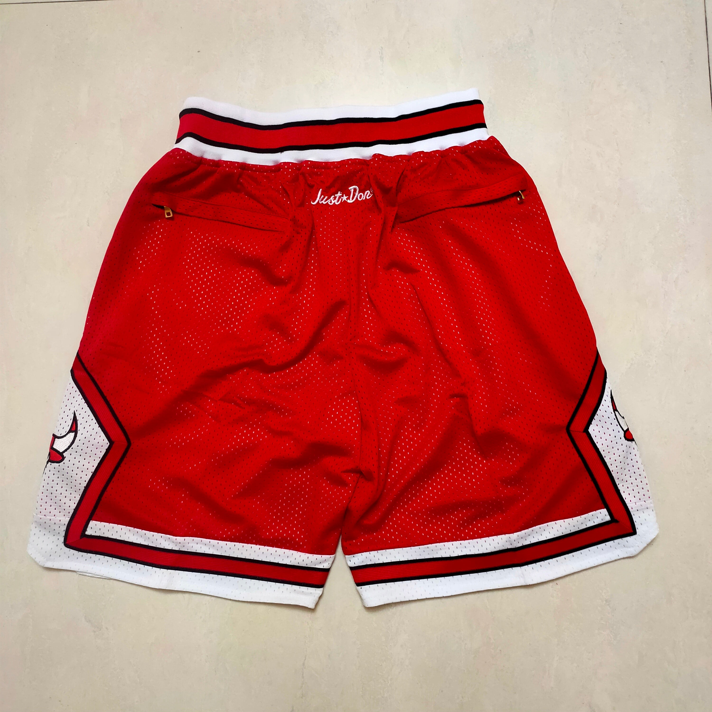 Chicago Bulls Red Juston Retro Pants