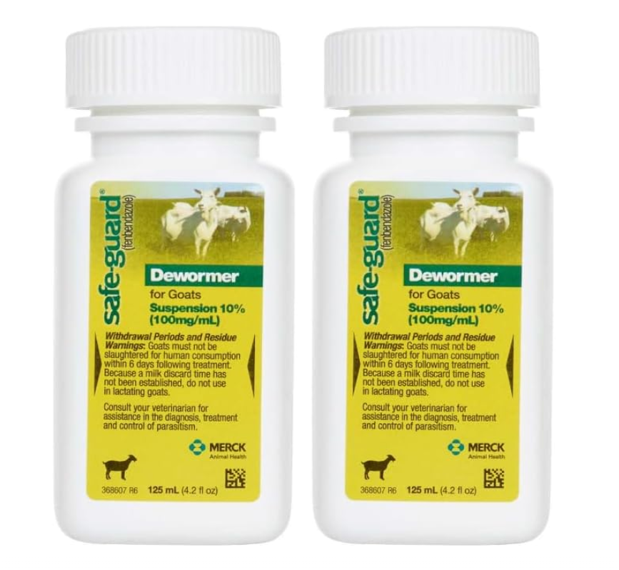 Safe-Guard® Goat Dewormer Fenbendazole 10% Oral Suspension 125mL
