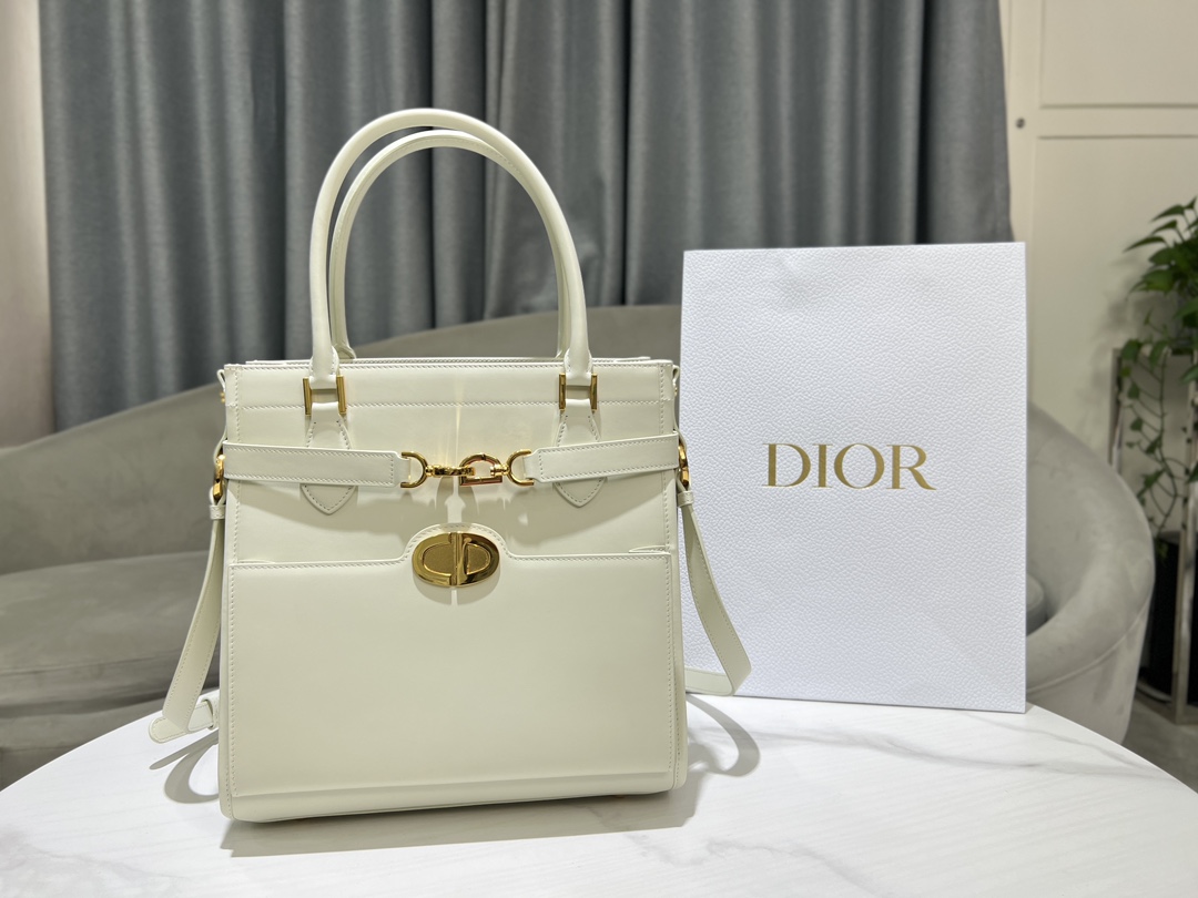 TOP Christian Dior New Cow Leather Bag - 28*30*18 cm - 3 Colors