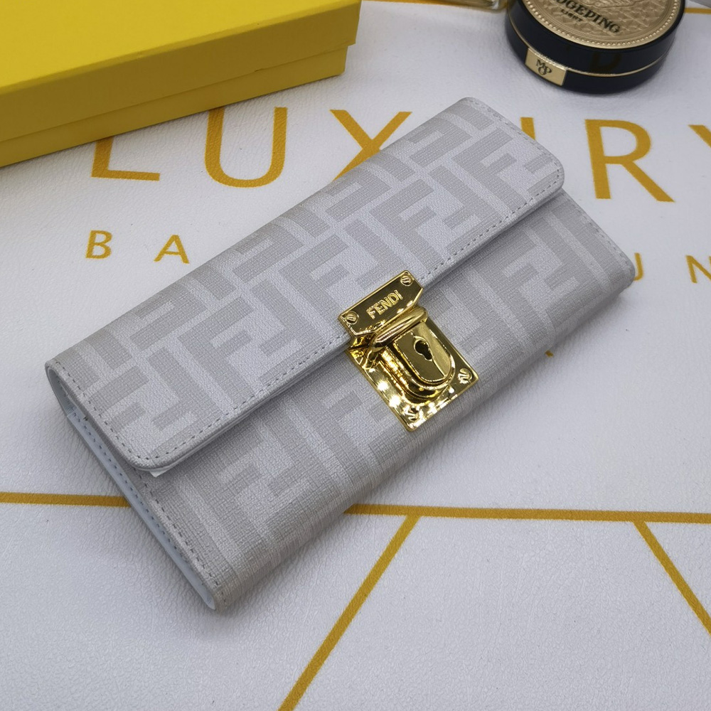 FENDI FF Long Wallet  (Replica)