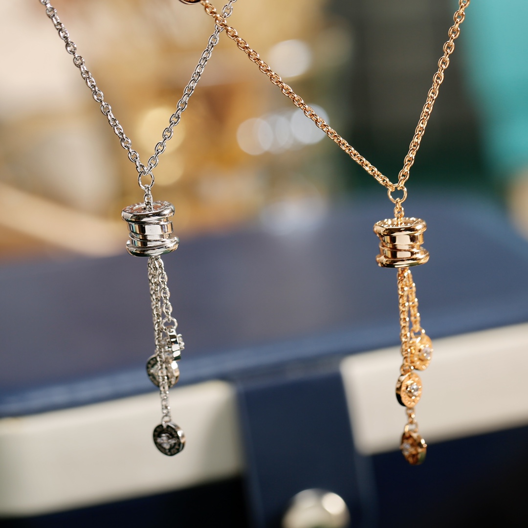 TOP BVLGARI B.ZERO1 Necklace - 2 Color