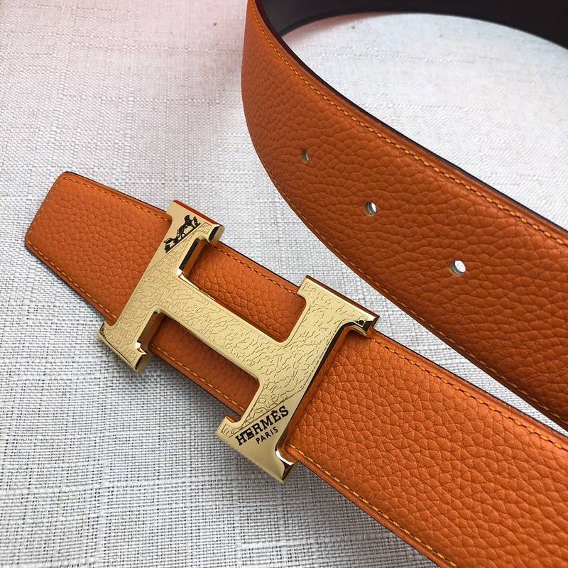 Hermès H Belt Buckle & Reversible Brown For Women, Women Belt 380MM