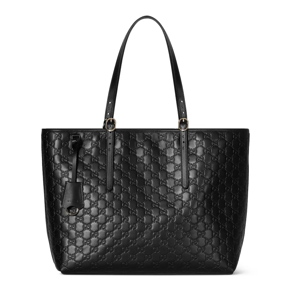 TOP GUCCI GG Emblem Handbag 37 x 31 x 16 cm - 2 Colors