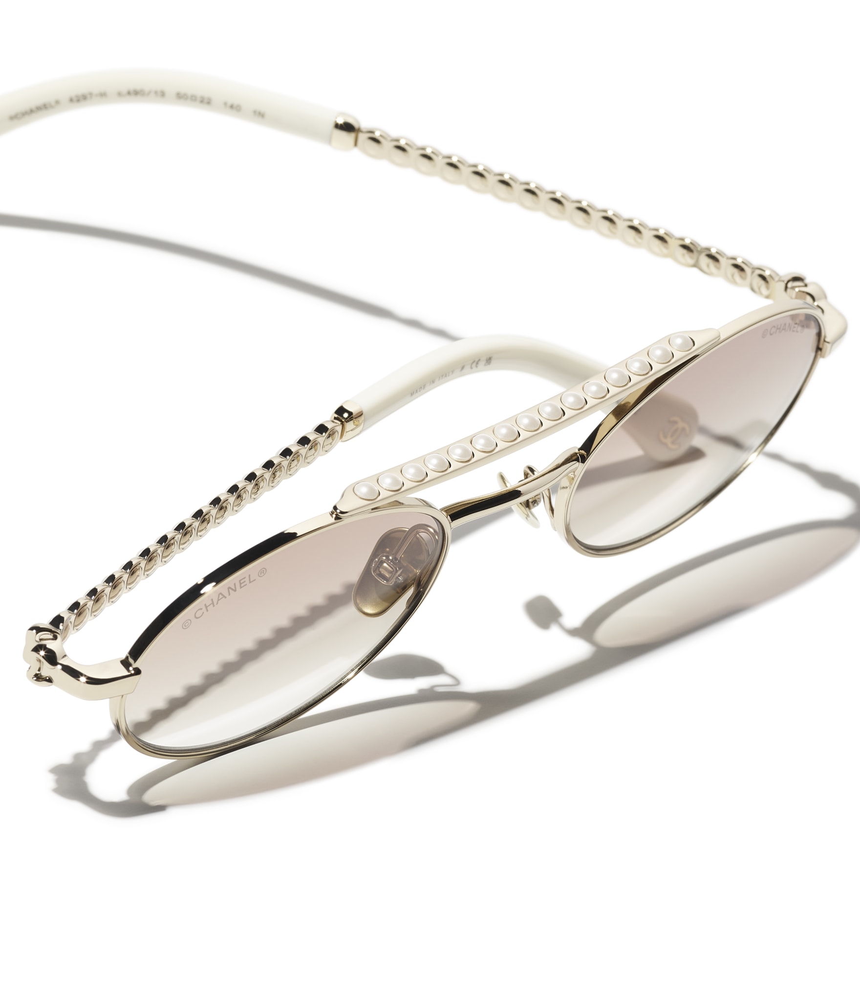 CHANEL Oval Sunglasses A71776X08223L