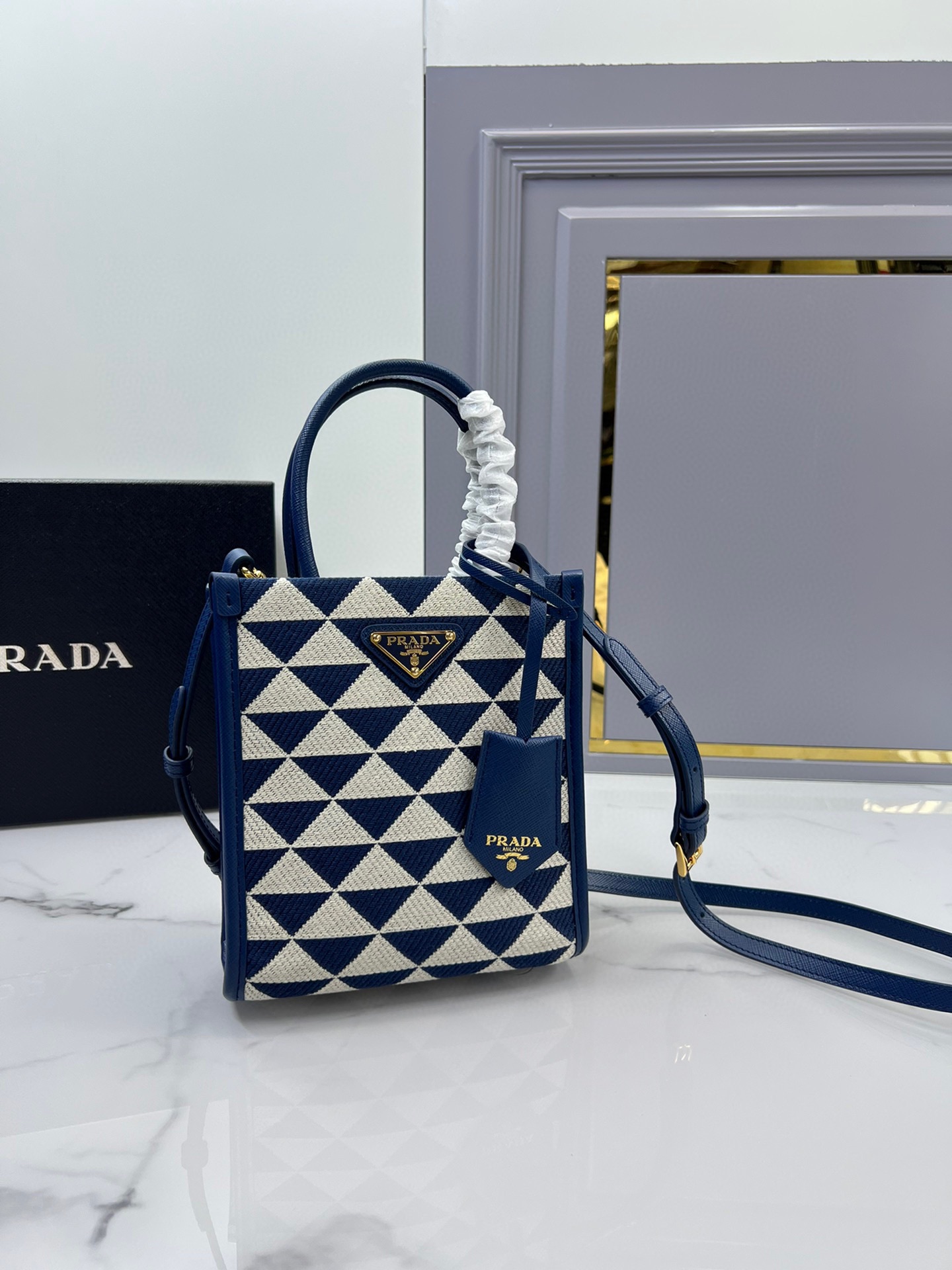 TOP PRADA Symbole Tote Bag 19x6x17cm/22x9x28cm /39x31x11cm - 5 Color