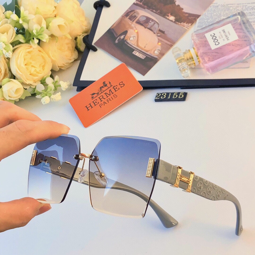 TOP HERMES Women's  Sunglasses - 3 Colors