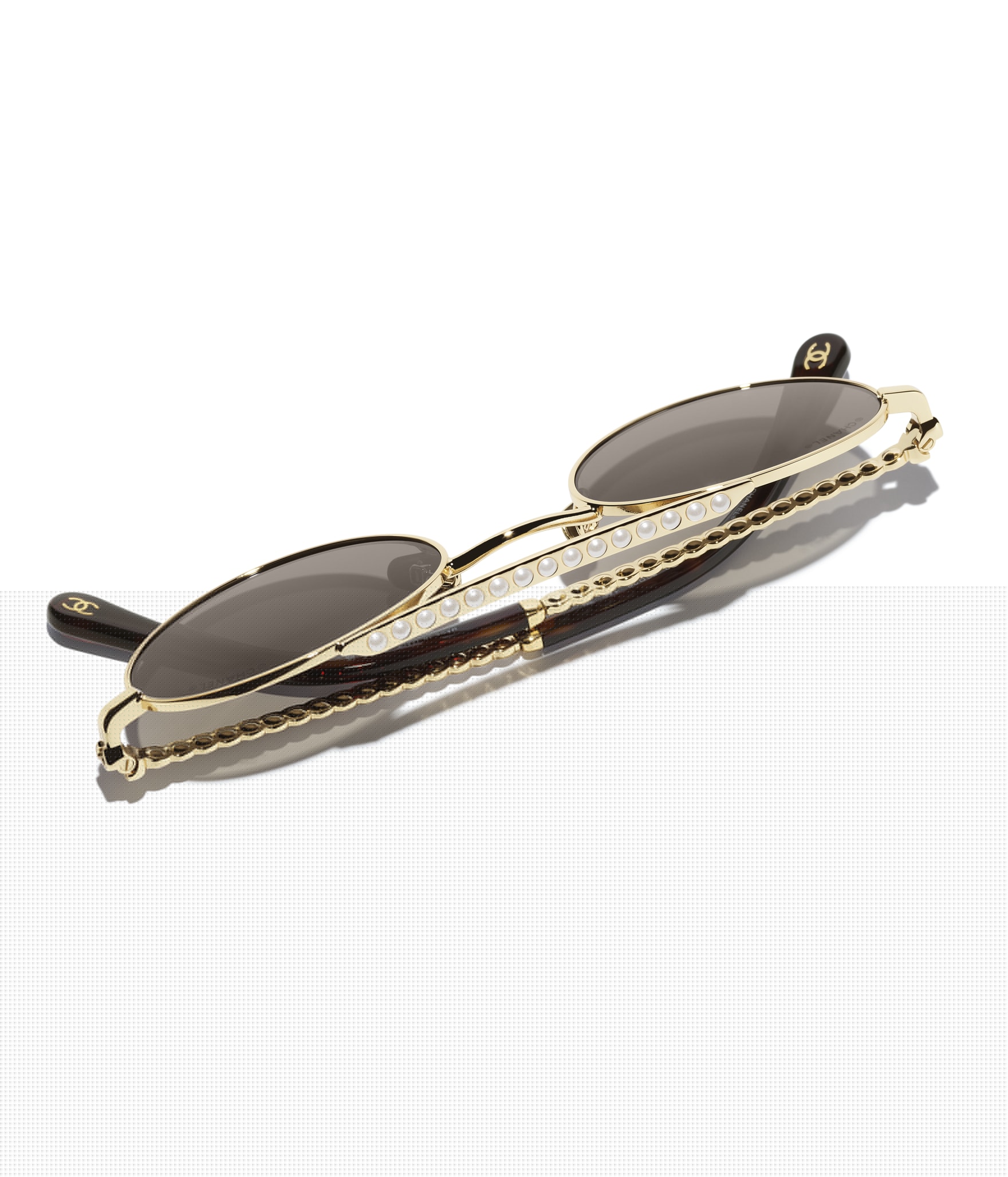 CHANEL Oval Sunglasses A71776X08223L