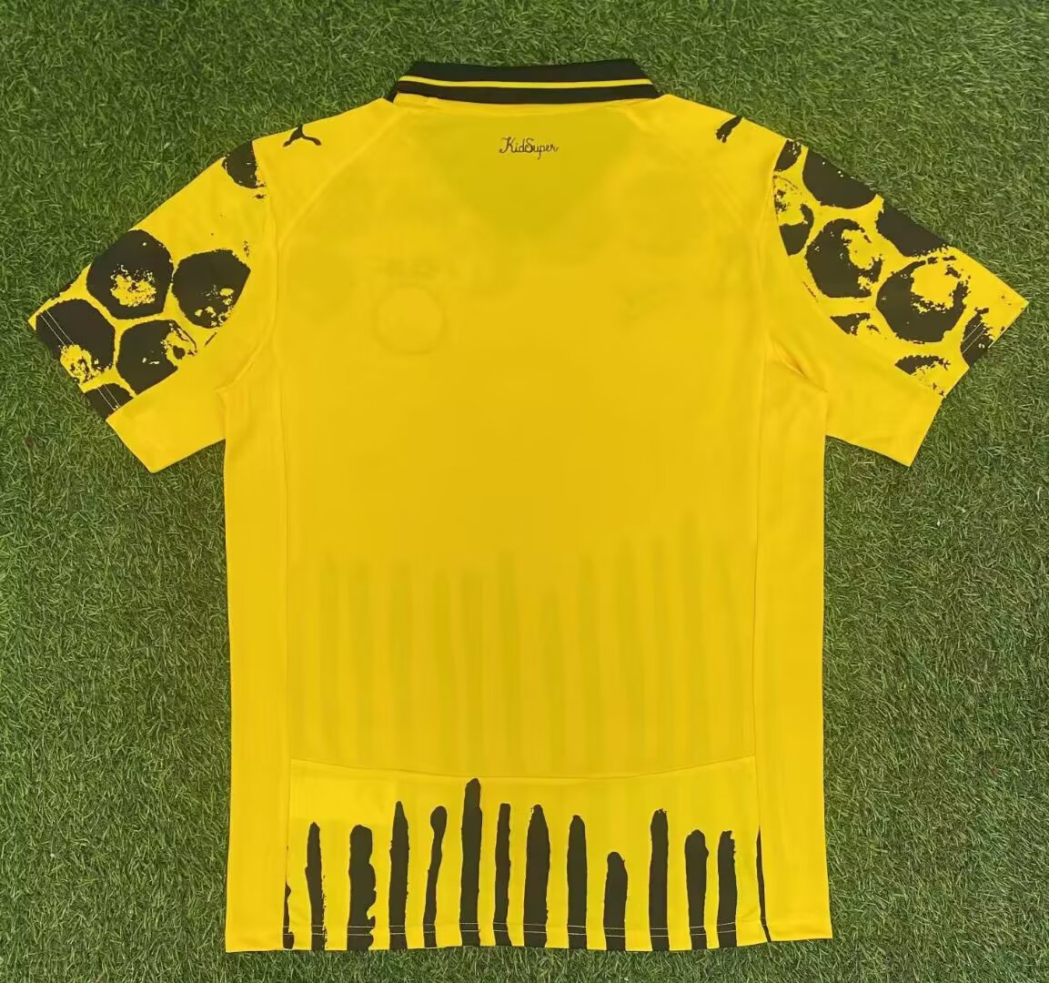 2025 Dortmund Home KidSuper Joint Edition Football Shirt 1:1 Thai Quality