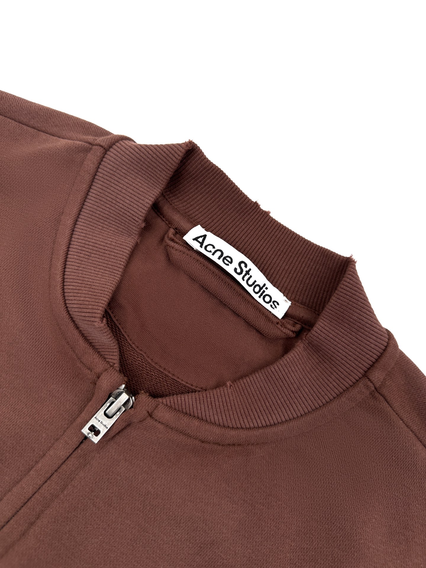 Acne Studios 喷绘做旧徽标棒球领夹克