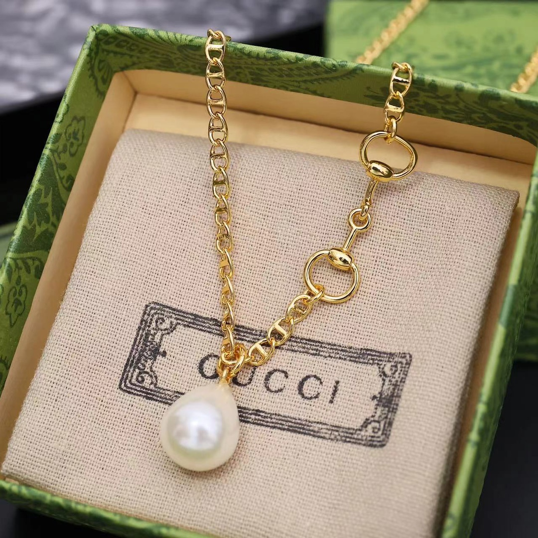 TOP GUCCI  Necklace - 2 Colors