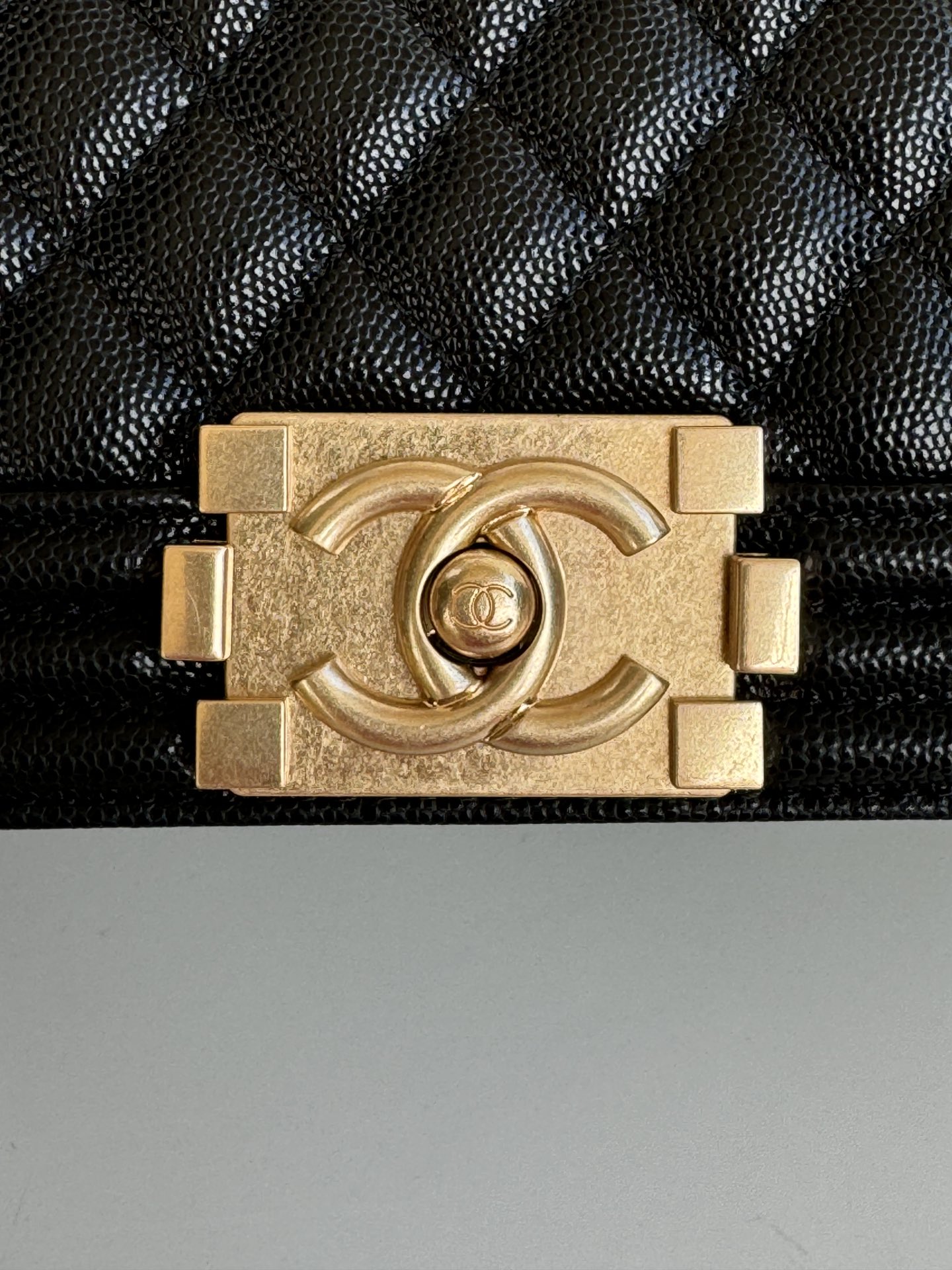 TOP CHANEL Le Boy Bag 25cm - Black&GHW/2 Types