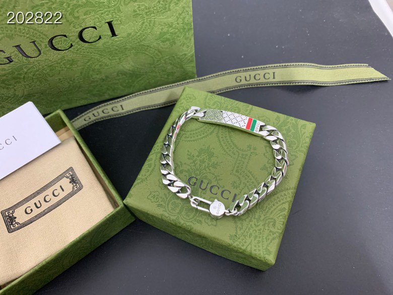 TOP GUCCI Bracelet - Silver