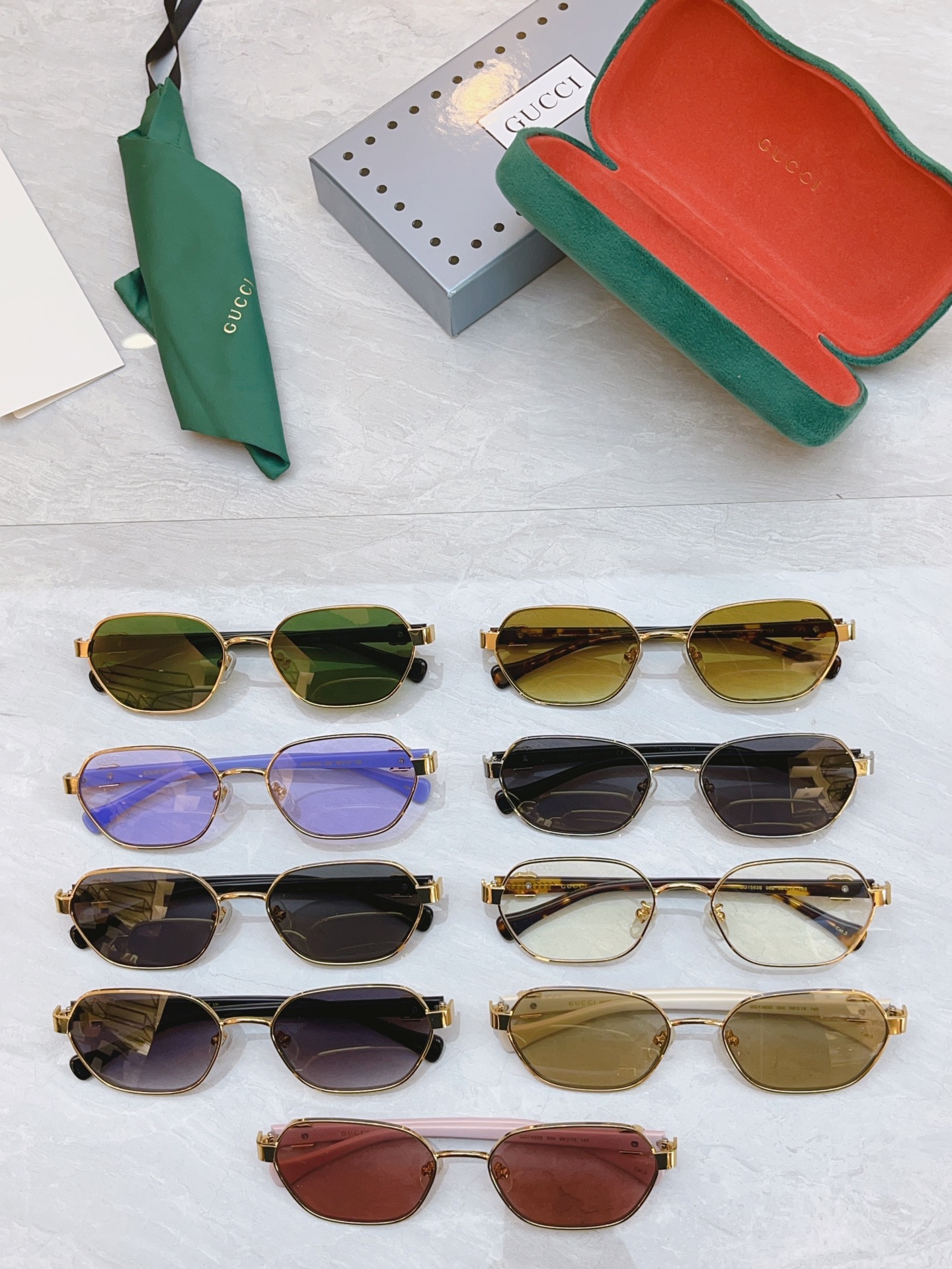 TOP GUCCI Sunglasses - 9 Colour