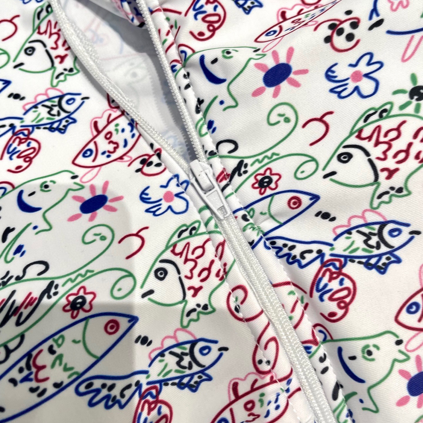 TOP CHANEL One-Piece Swimsuit - White