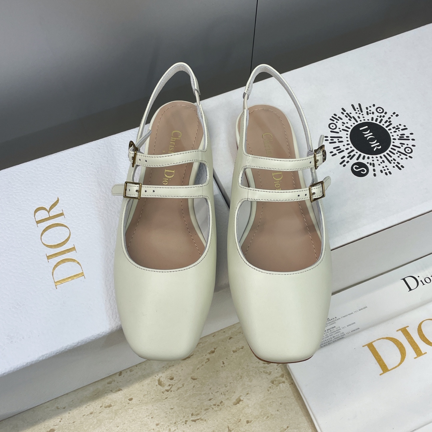 TOP Christian Dior Cherie Flat Mules - 2 Color