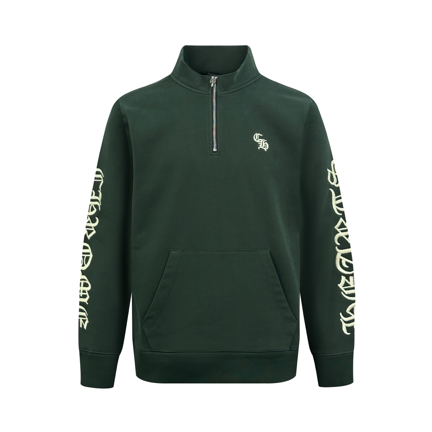 Chrome Hearts 刺绣半拉链长袖