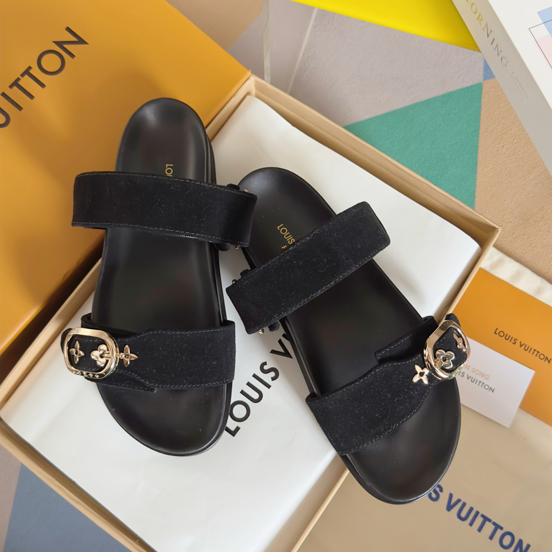 TOP Louis Vuitton LV BOM DIA COMFORT Sandals - 2 Colors