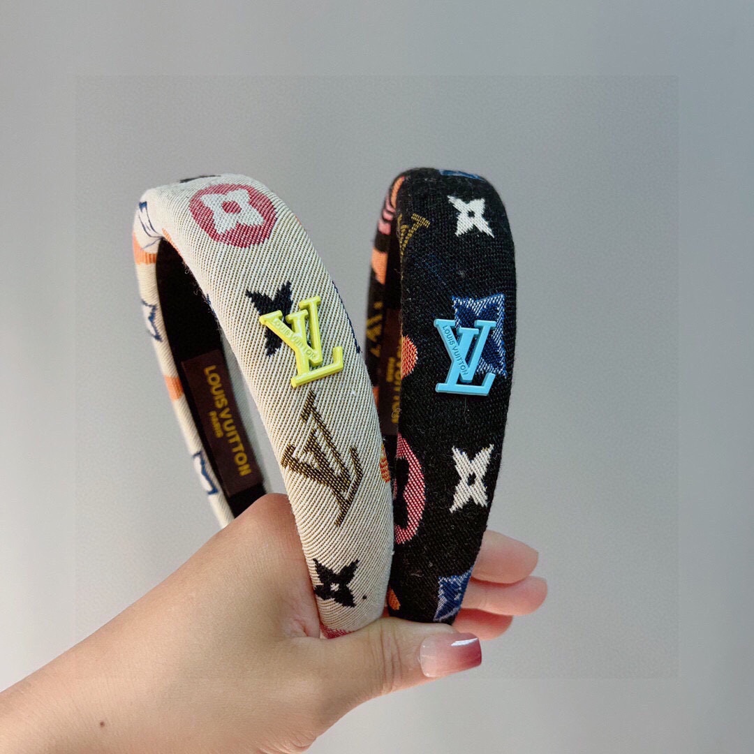 TOP Louis Vuitton LV LV Fashionable And Versatile Hair Band - 2 Colors