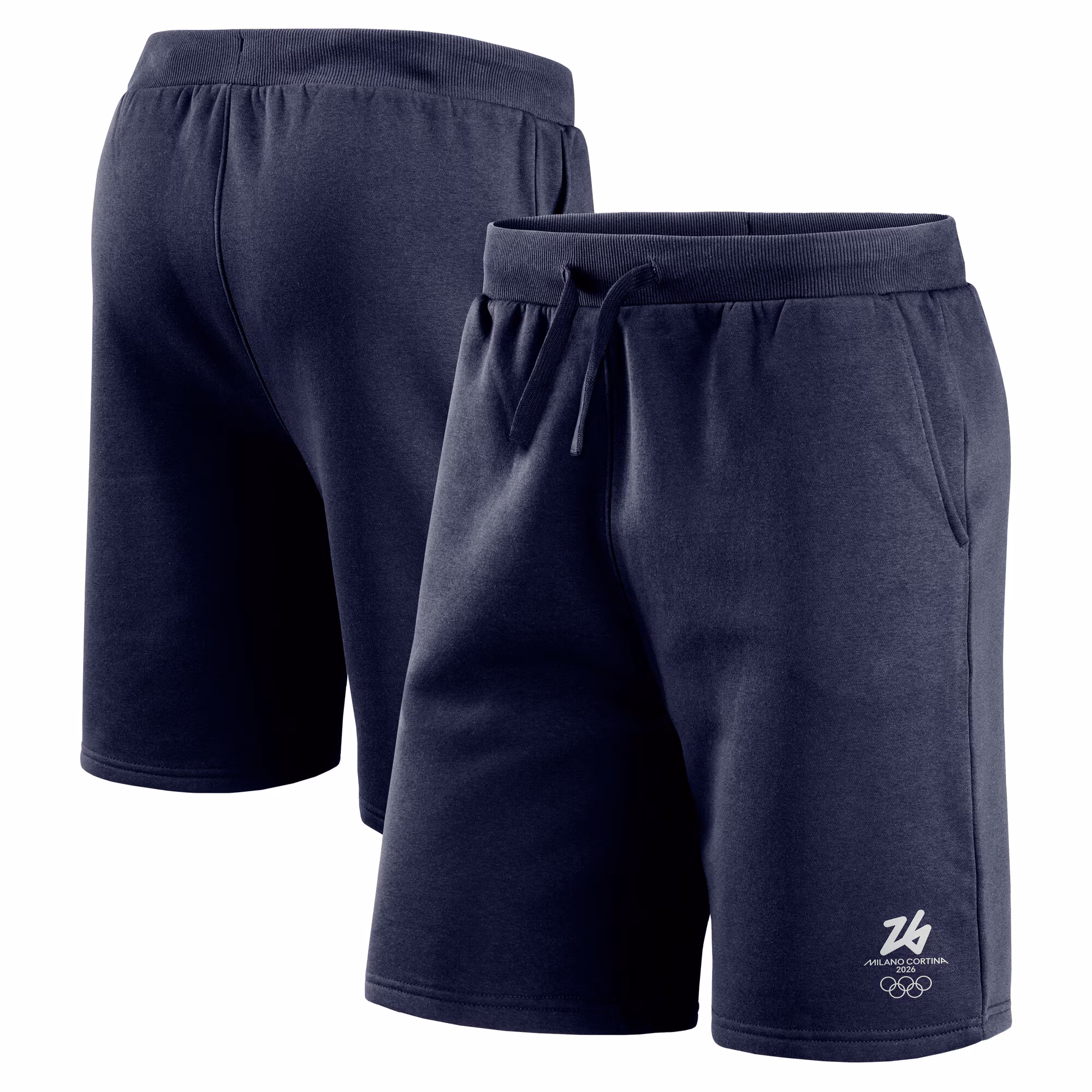 Milano Cortina 2026 Olympics Primary Logo Sweat Short - Navy