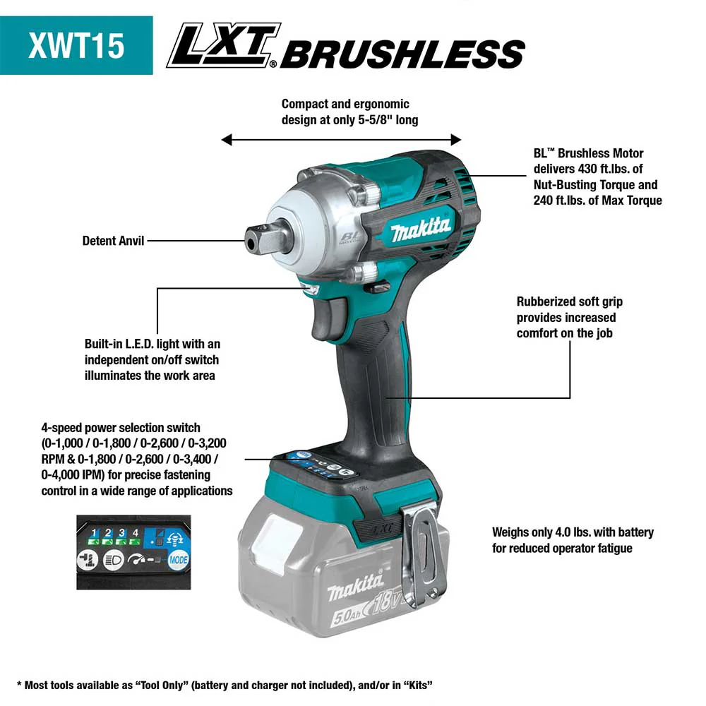 XWT15Z 18V 1/2