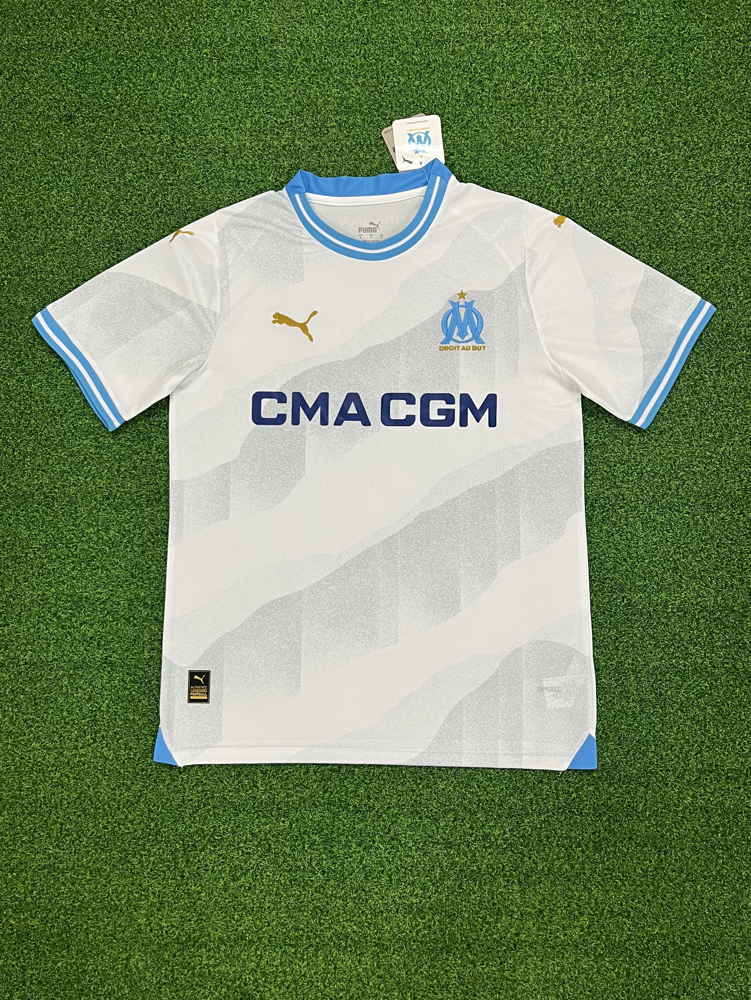 2425 Marseille Home  jersey.Player embroidery version