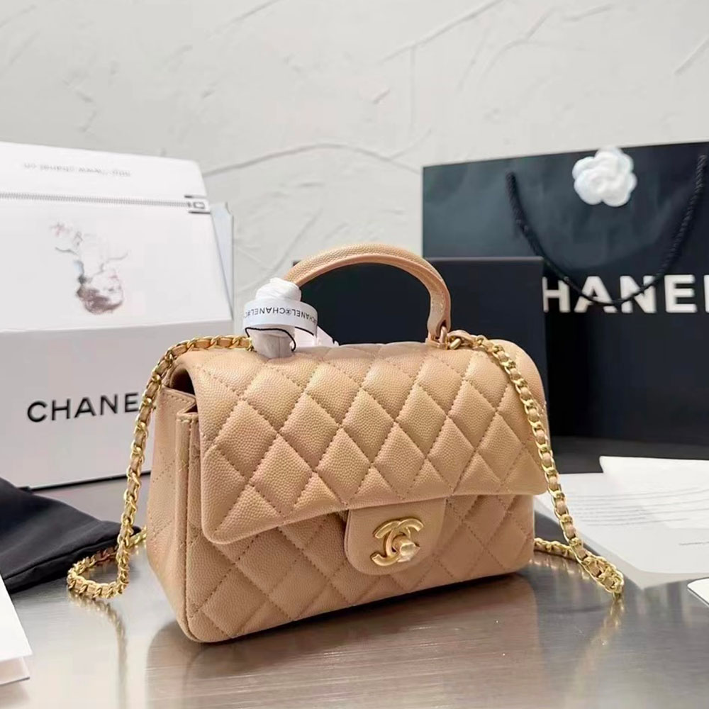 Chanel Caviar CF  20CM (Replica)