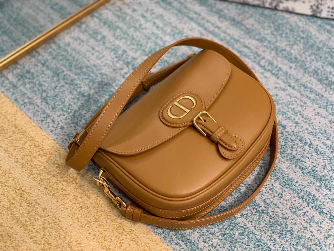 TOP Christian Dior Bobby Bag Medium 23cm  - Brown