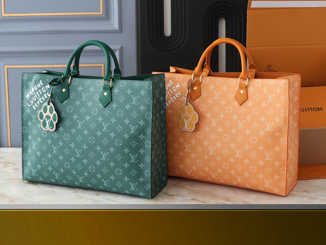 TOP Louis Vuitton LV Sac Plat 24H  Bag 41.0 x 33.0 x 14.0cm- 2 Colors