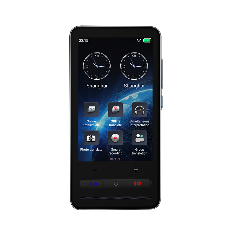5.0 Inches S20 Pro 138 Languages AI Translator Android Voice Wi-Fi Photos Travel Pocket Translator Business Translation Device for Travel